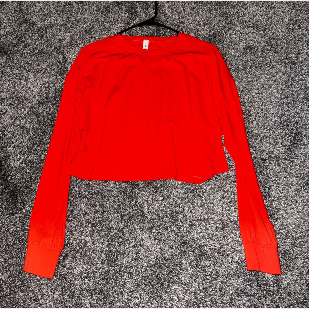 Lululemon Cropped Long Sleeve